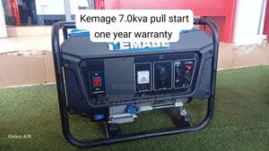 Kemage 7.0kva Manual Pull Start Generator for Home Business