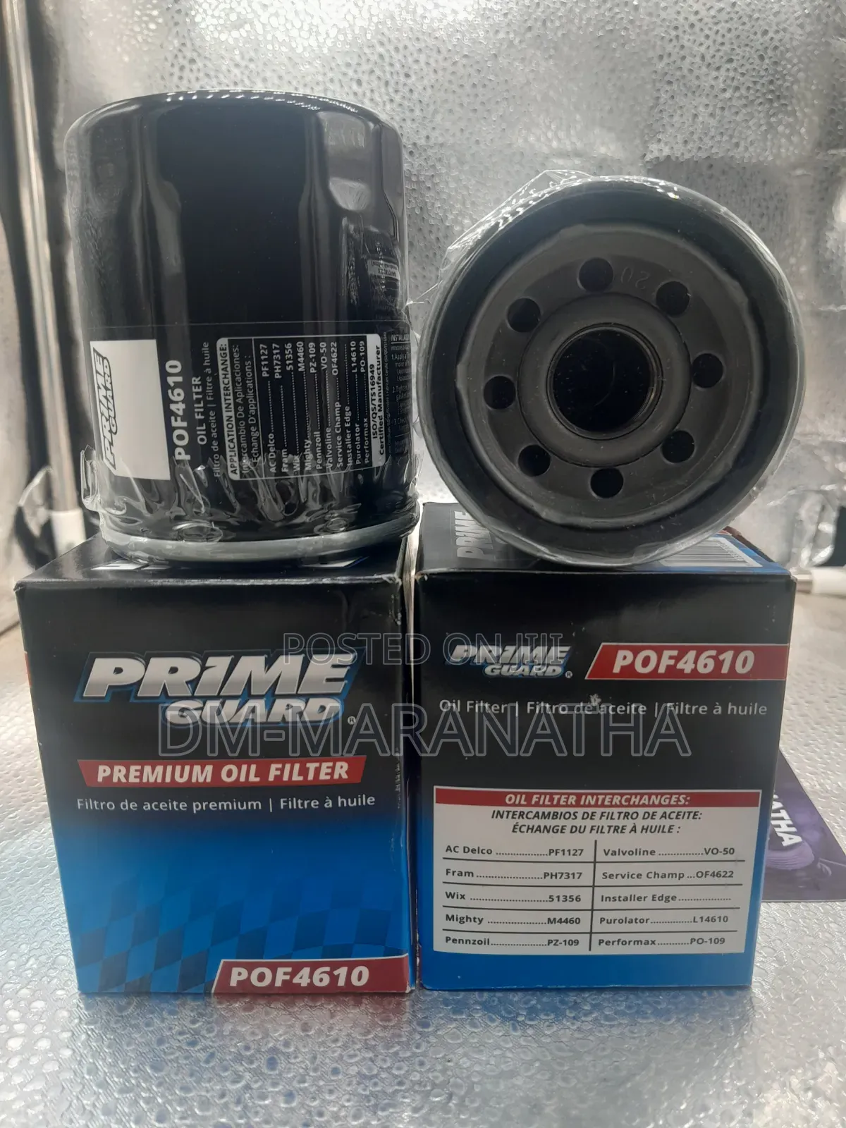Prime Guard Oil Filter for Honda, Nissan U,Mitsubishi, Kiq
