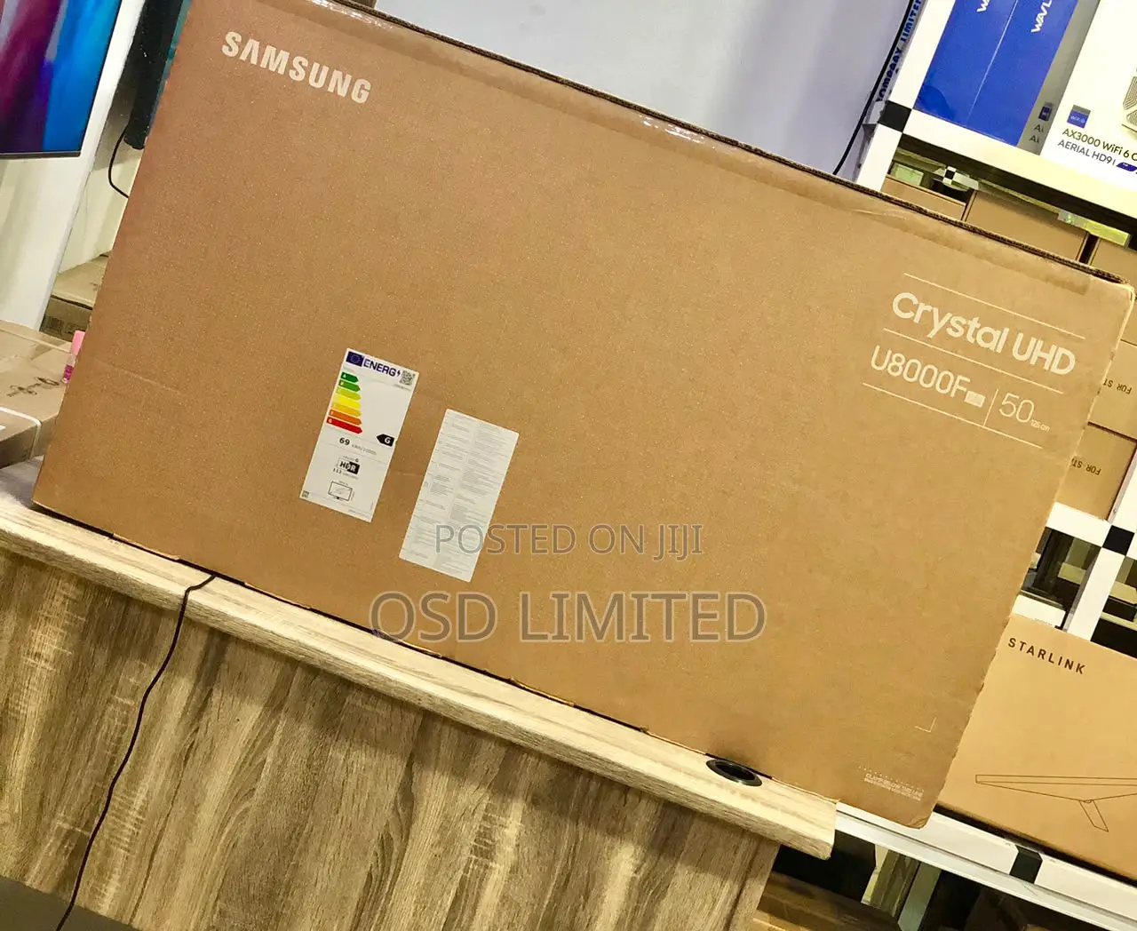 Premium Viewing: Samsung 50" U8000f Smart Satellite Tv