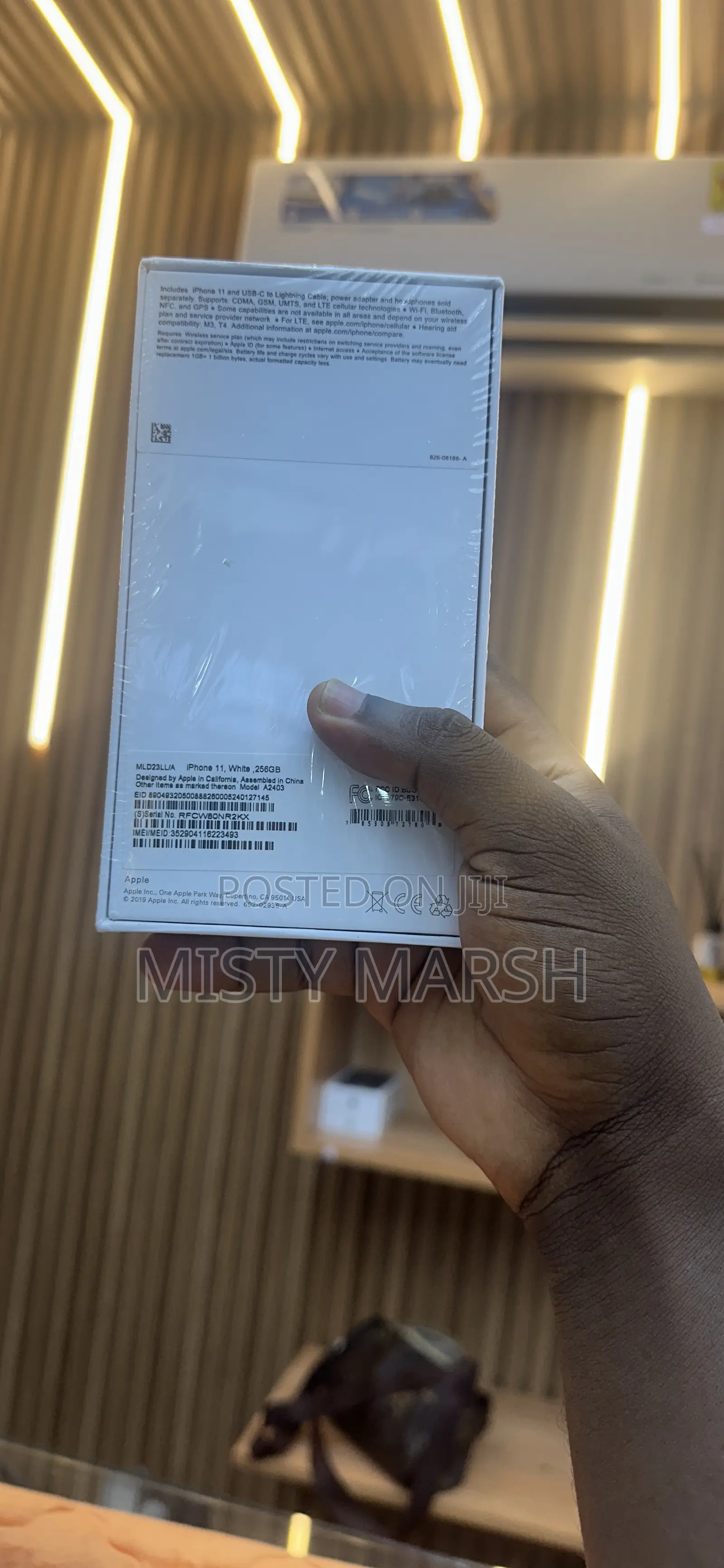 New Apple iPhone 11 256 GB White