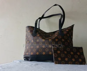 Large 2 in 1 Leather Tote Bag