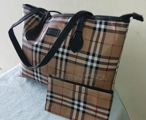 Large 2 in 1 Leather Tote Bag