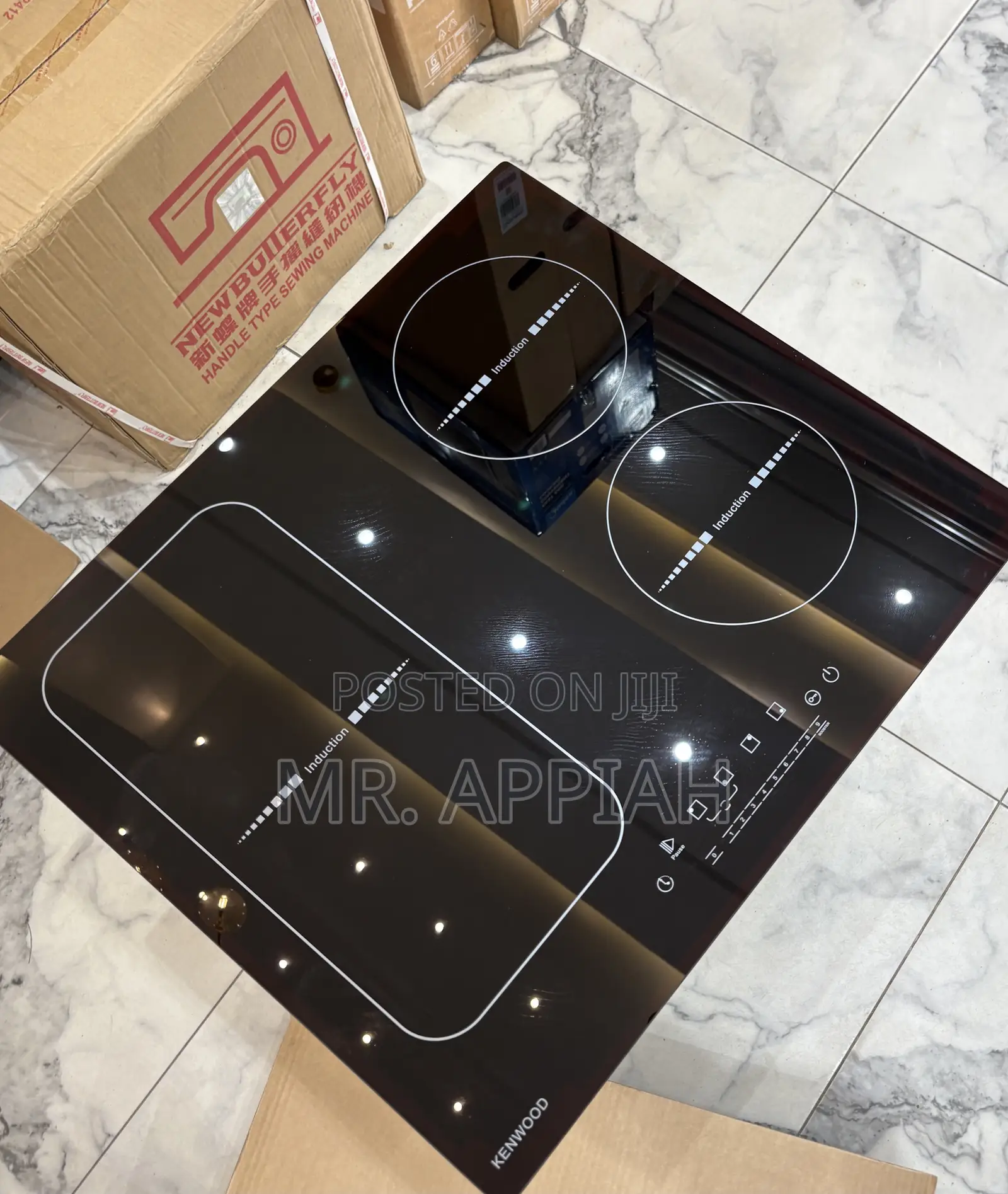 Purchase Original Kenwood 60cm 4 Electric Built in Hob(Black)
