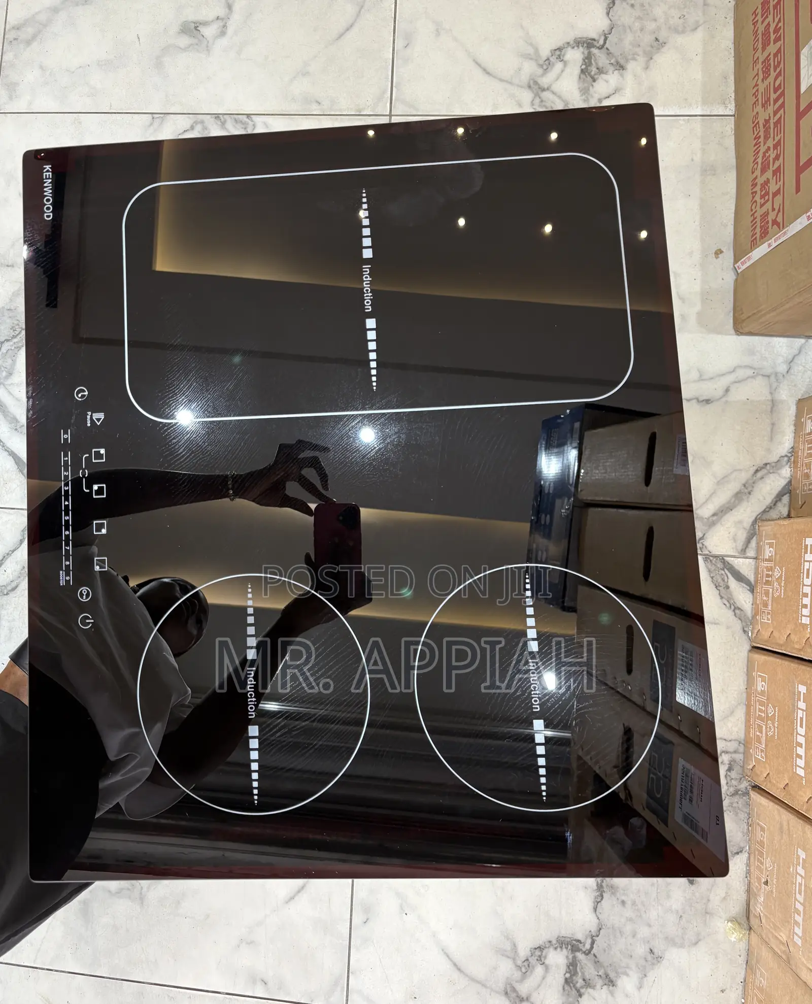 Purchase Affordable Kenwood 4 Electric Built in Hob(Black) 