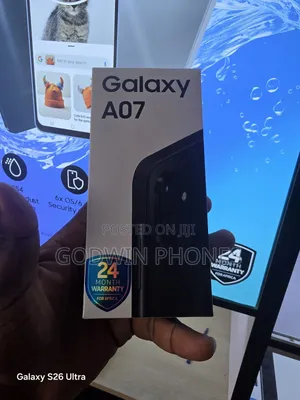 New Samsung Galaxy A07 4G 64 GB Black