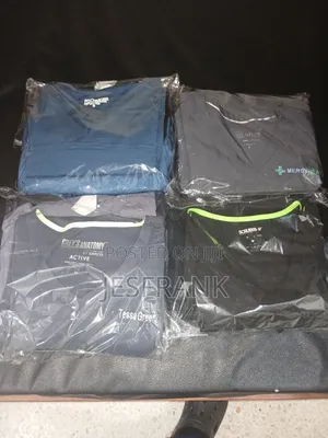 Scrubs and Scrub Caps Set