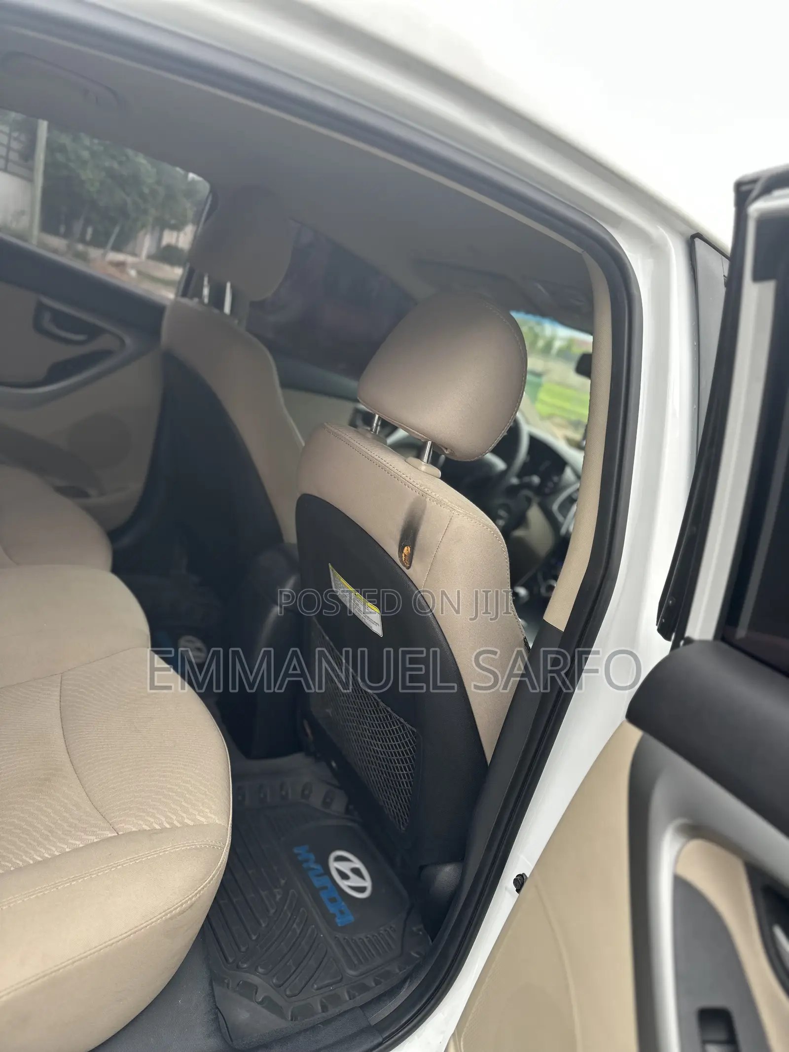 Hyundai Elantra SE 4dr Sedan (1.8L 4cyl 6A) 2015 White