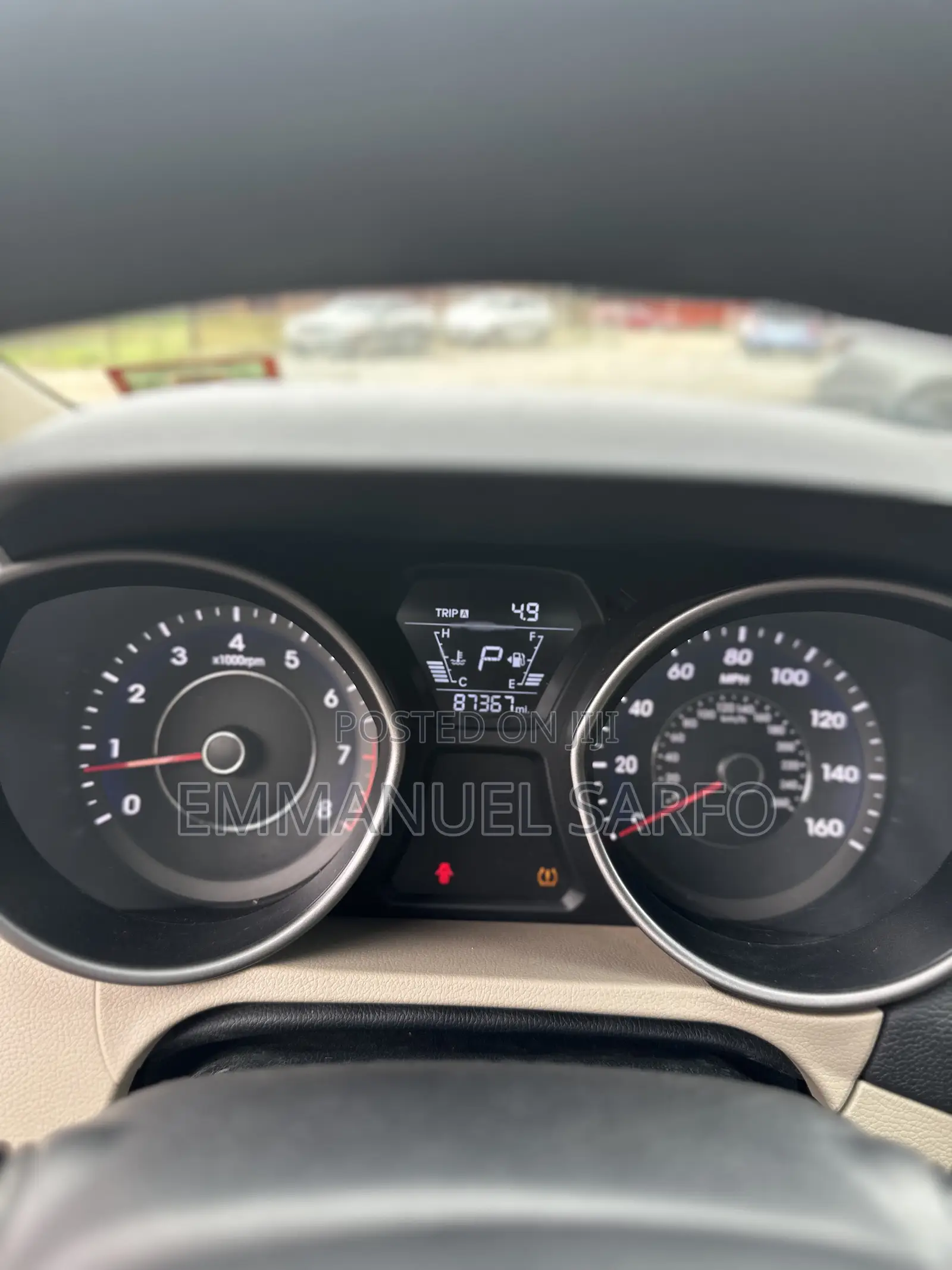 Hyundai Elantra SE 4dr Sedan (1.8L 4cyl 6A) 2015 White