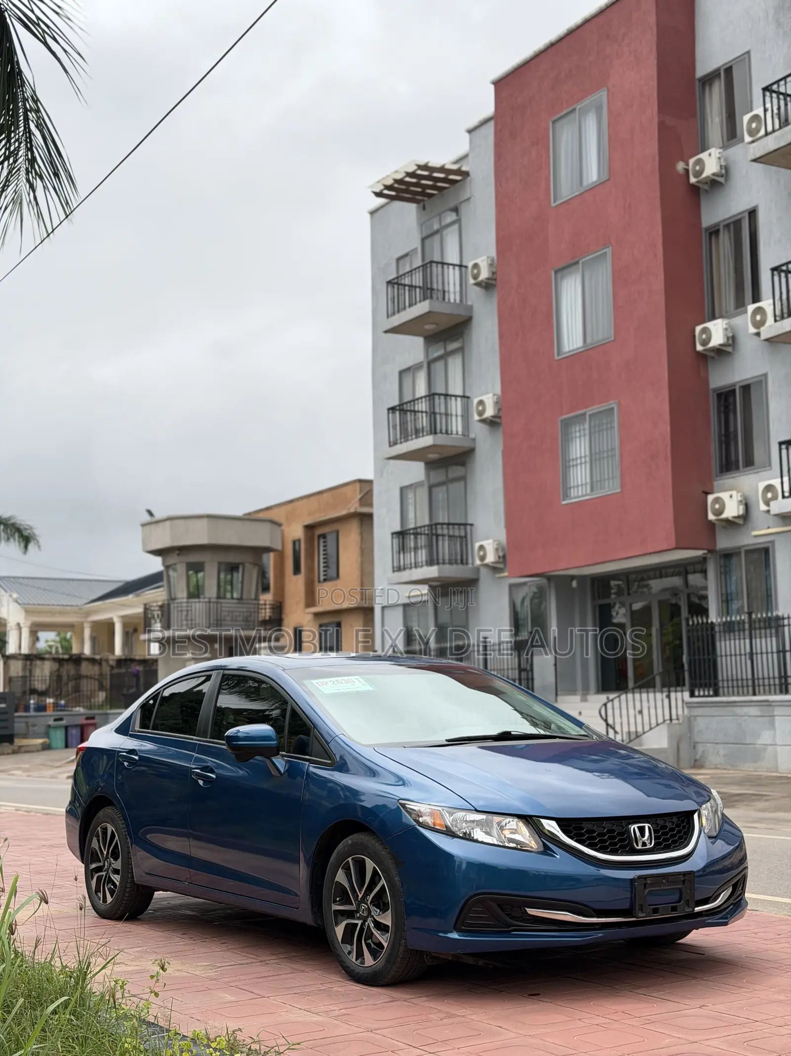 Honda Civic EX 4dr Sedan (1.8L 4cyl CVT) 2015 Blue