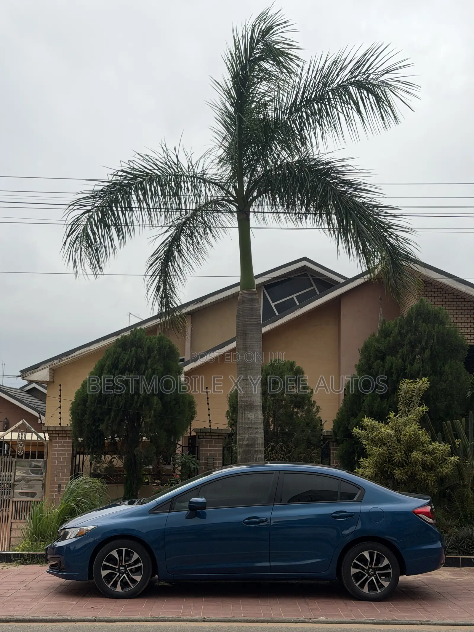 Honda Civic EX 4dr Sedan (1.8L 4cyl CVT) 2015 Blue