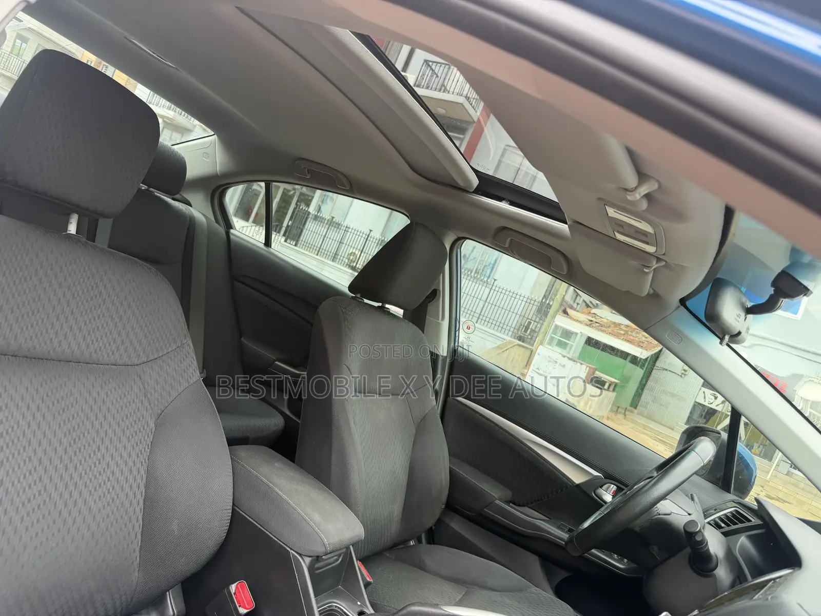 Honda Civic EX 4dr Sedan (1.8L 4cyl CVT) 2015 Blue