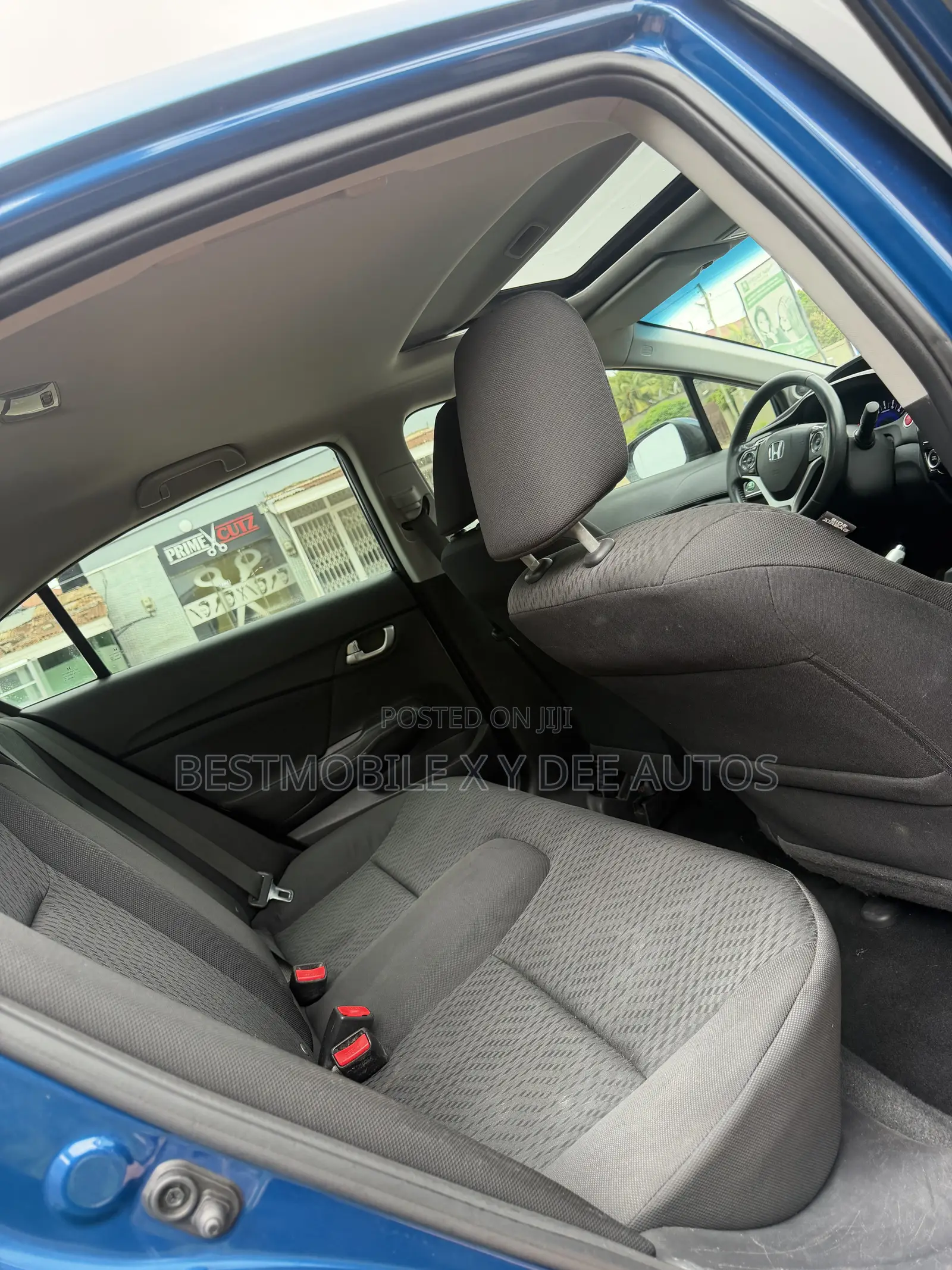 Honda Civic EX 4dr Sedan (1.8L 4cyl CVT) 2015 Blue