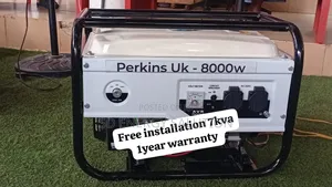 Perkins 7kva Petrol Generator for Home, Office Shop Use 7kva