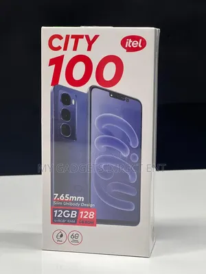 New Itel City 100 128 GB Blue