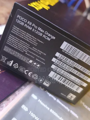 New Xiaomi Poco X8 Pro Max 512 GB Orange
