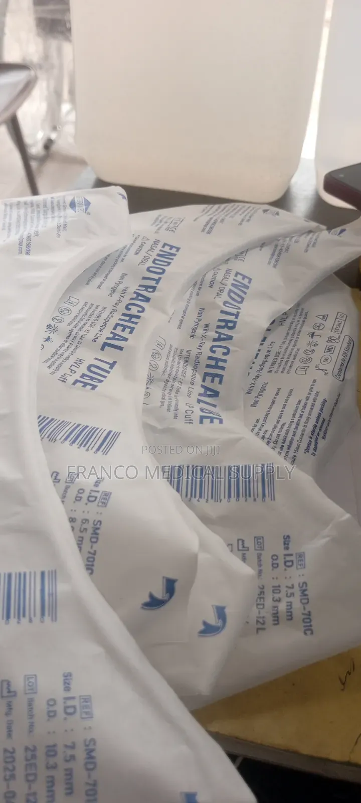 Endotracheal Tube (All Sizes)