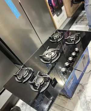 Super Classic Kenwood 5 Gas Hob(Tempered Glass)