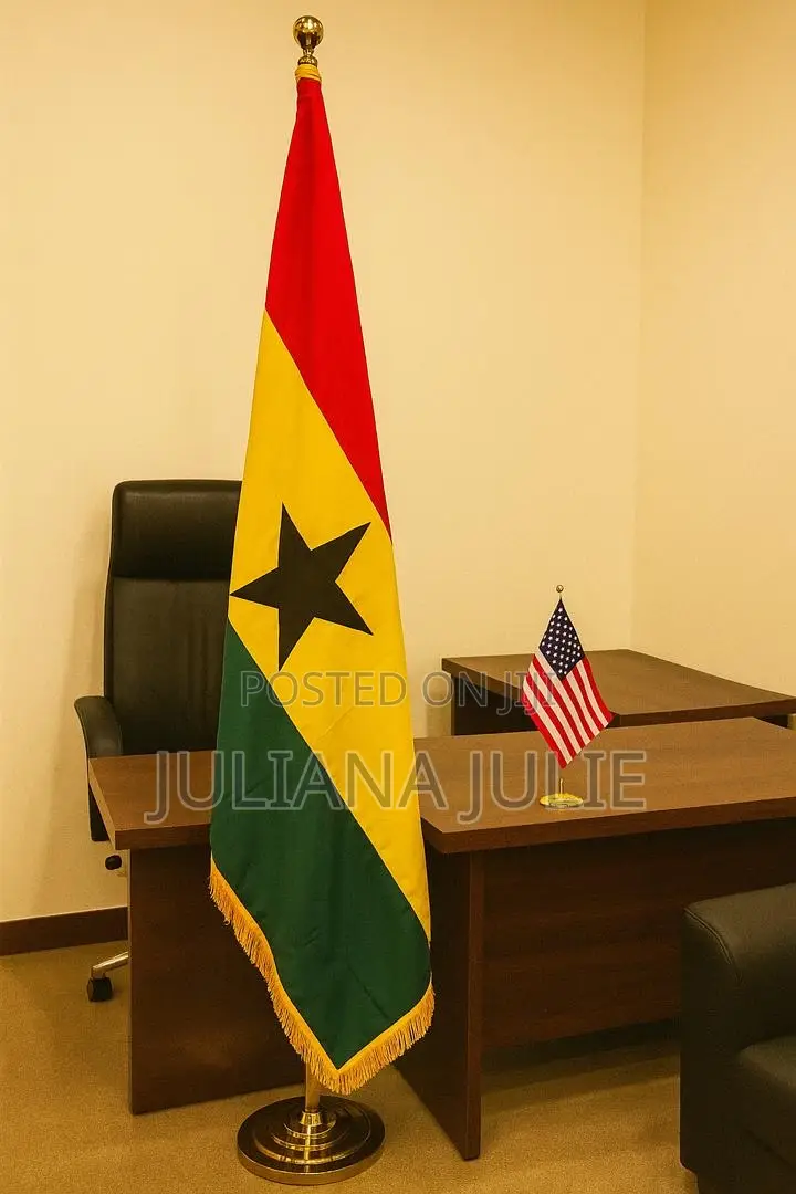 Original Metal Flag Stand Plus Flag Available At Cool Price