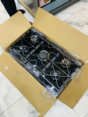 5burner Built in Gas Cooker Kenwood Black. 90cm