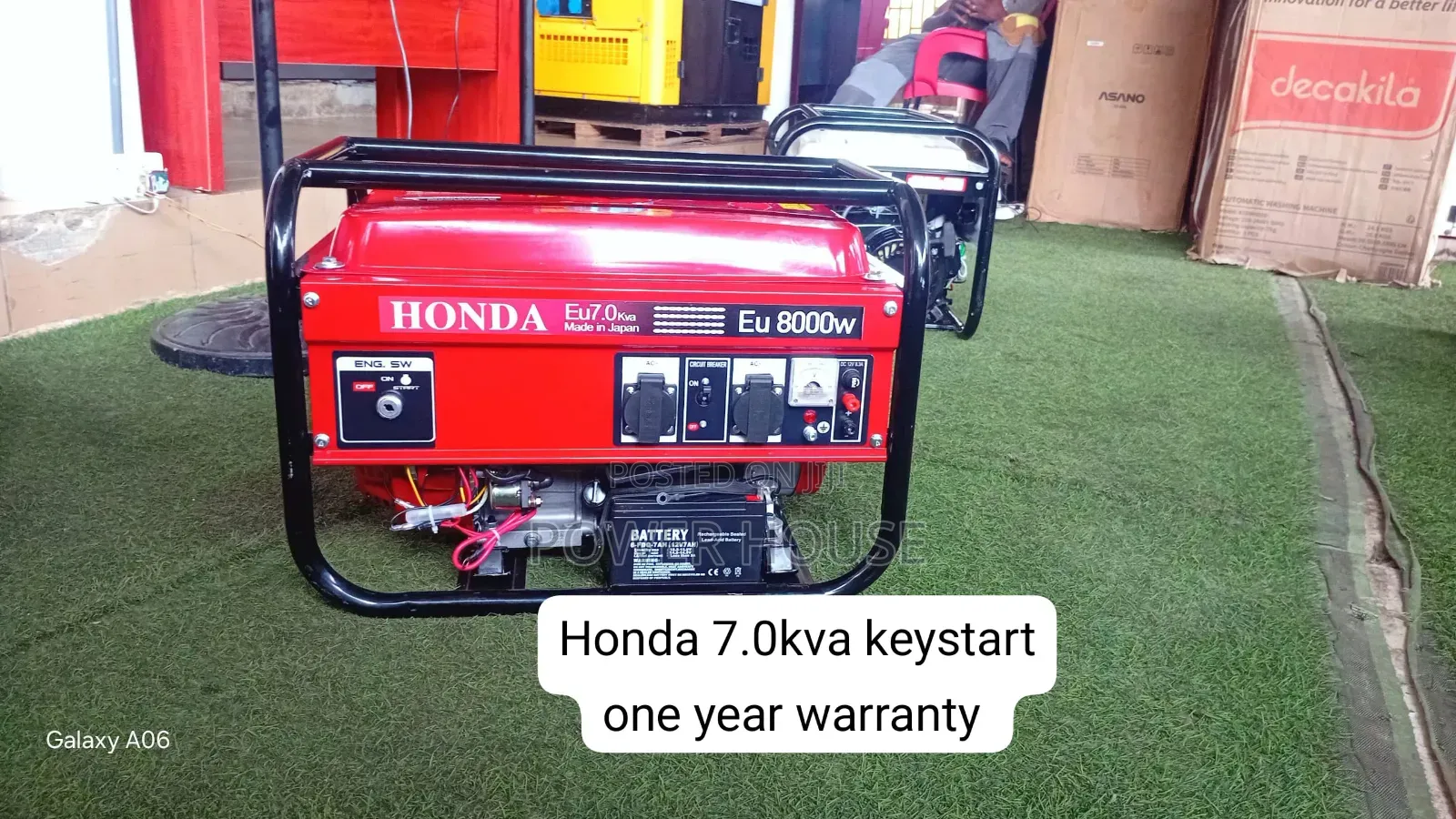 Honda Electric Start Generator – Powerful Fuel Efficient