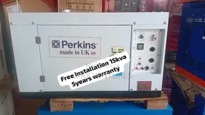 Heavy-Duty Perkins 15kva Silent Diesel Generator 15kva