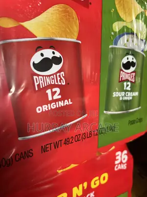 Pringles Grab N’ Go Variety Pack, 36 Cans