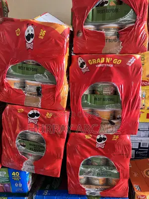 Pringles Grab N’ Go Variety Pack, 36 Cans