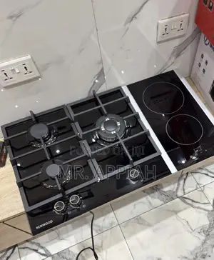 Purchase Kenwood 90cm 2 Electric + 2 Gas Hob(Black)