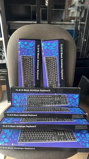 Tj- 818 Keyboard ( Black )