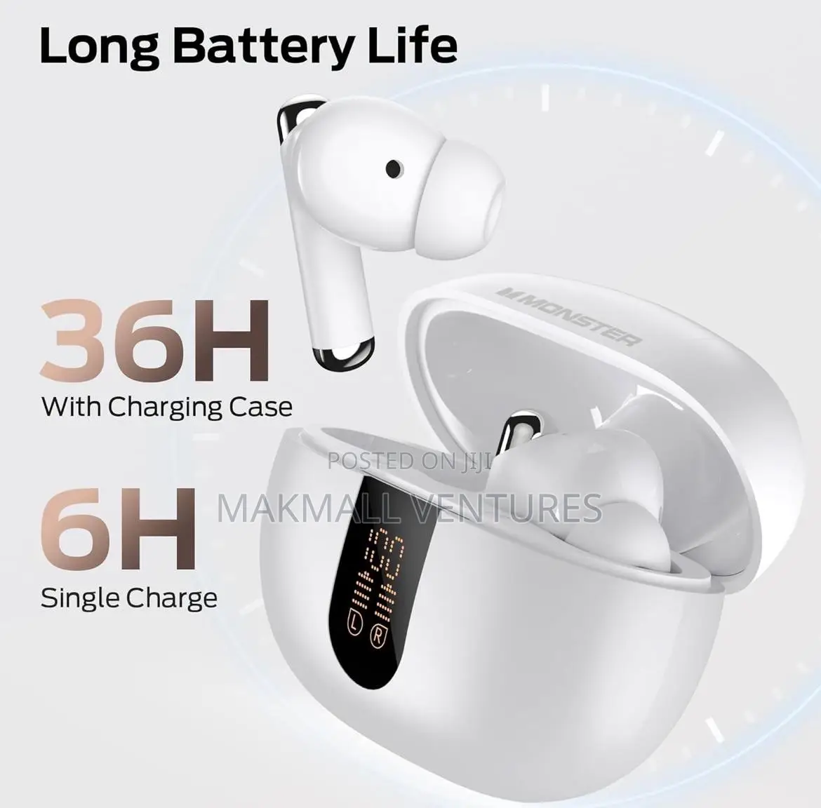 Monster N-Lite 211 Enc Wireless Earbuds