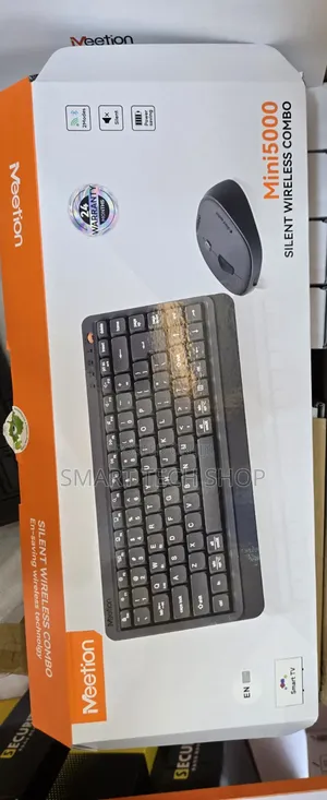 Meetion 5000 Mini Bluetooth and Wireless Keyboard for Smart TVS Etc