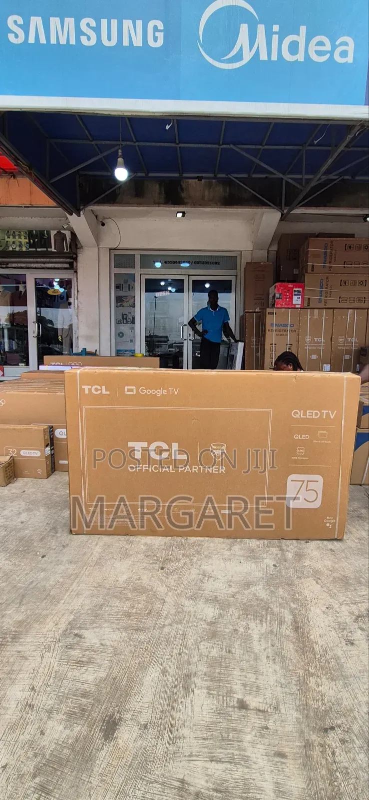 Bubu's TCL 75 Inches Qled Television