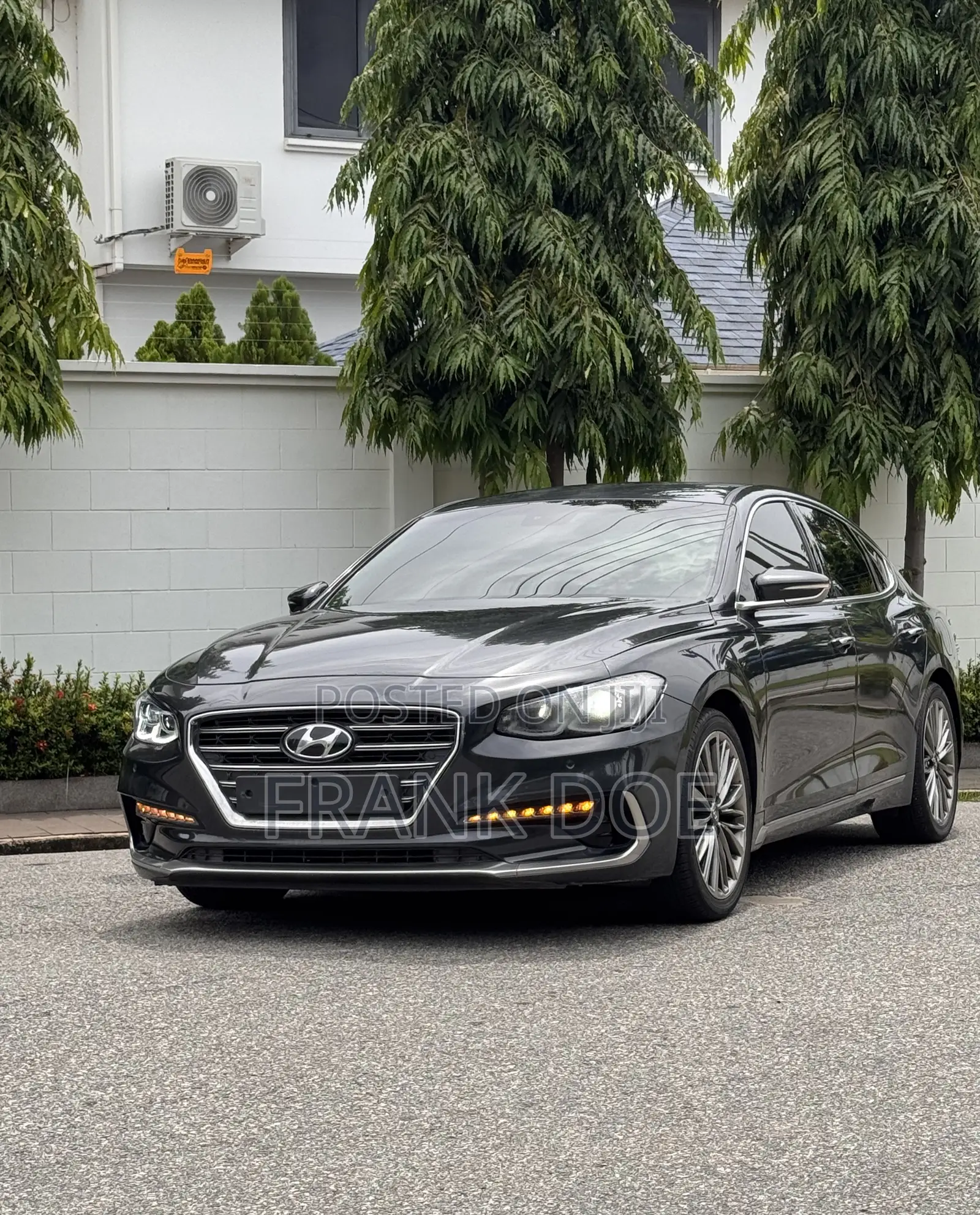 Hyundai Grandeur 2017 Gray