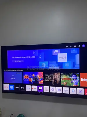Lg 65” Smart Tv – Webos – Excellent Working Condition Almost New .