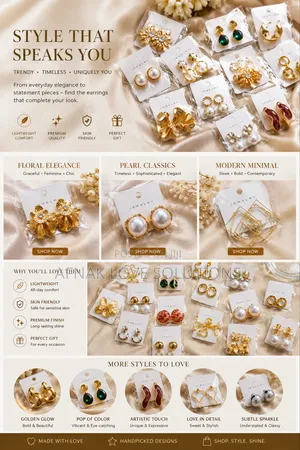 Wholesale and Retail of Classic Earrings