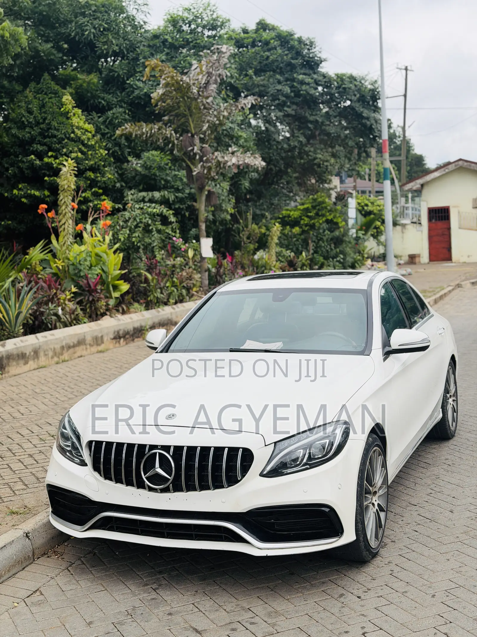 Mercedes-Benz C300 Base C300 AWD 4MATIC Cabriolet 2018 White
