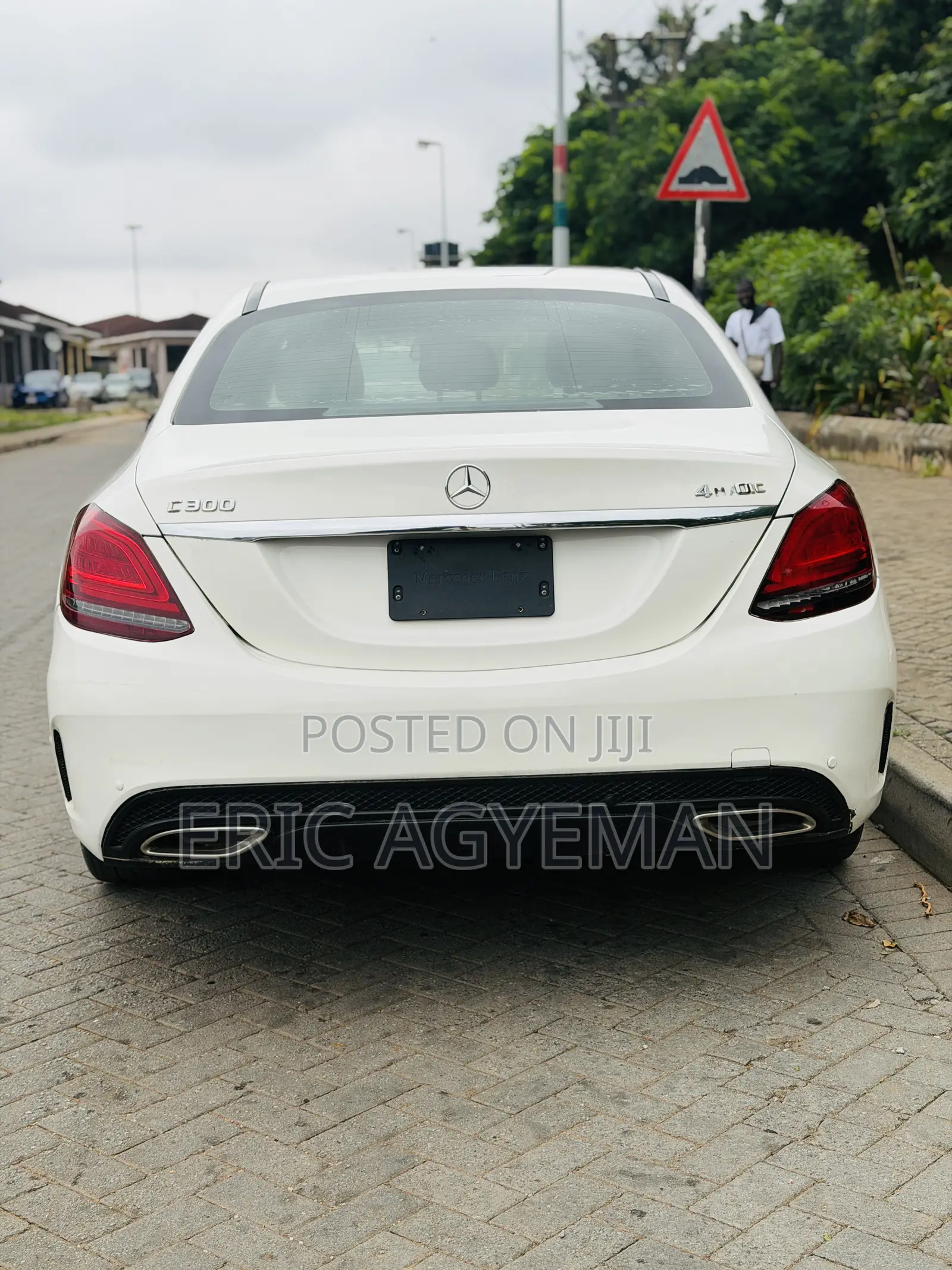 Mercedes-Benz C300 Base C300 AWD 4MATIC Cabriolet 2018 White