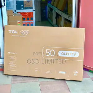 Brand New TCL 50” Qled Smart Android Tv