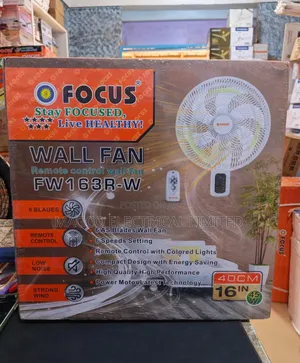 Focus Remote Wall Fan
