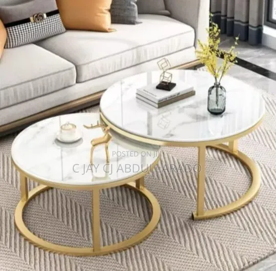 Ttable Set Two Pairs With Metal Legs