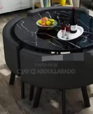 Dinner Table Set Up With 4 Chairs