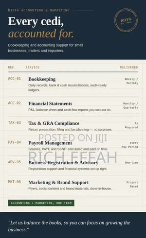From Bookkeeping to Branding — We've Got You Covered