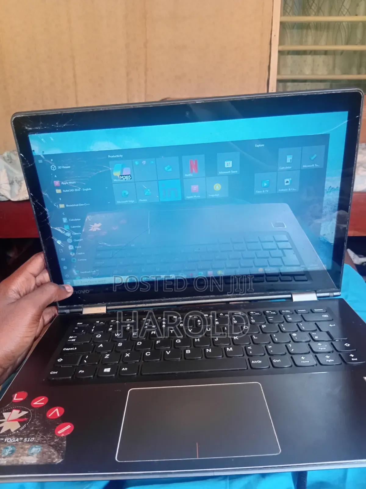 Laptop Lenovo Y50 4GB AMD A6 HDD+SSD 256GB
