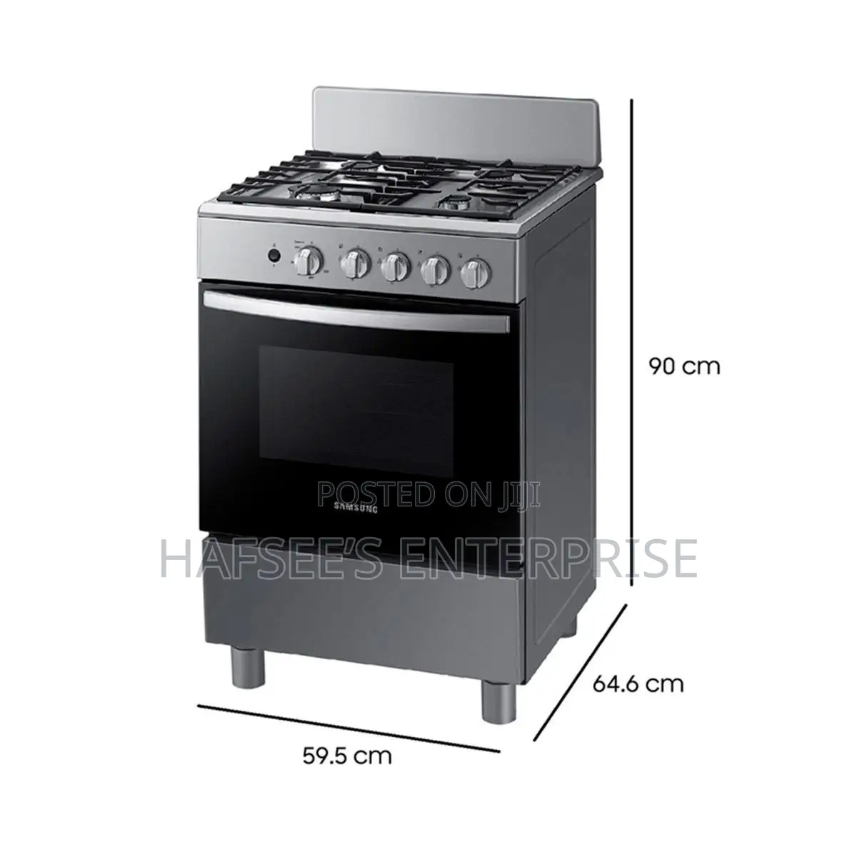 Samsung 4 Burner Gas Cooker With Oven and Grill