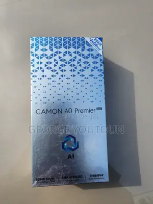 New Tecno Camon 40 Premier 256 GB Black