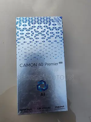 New Tecno Camon 40 Premier 256 GB Black