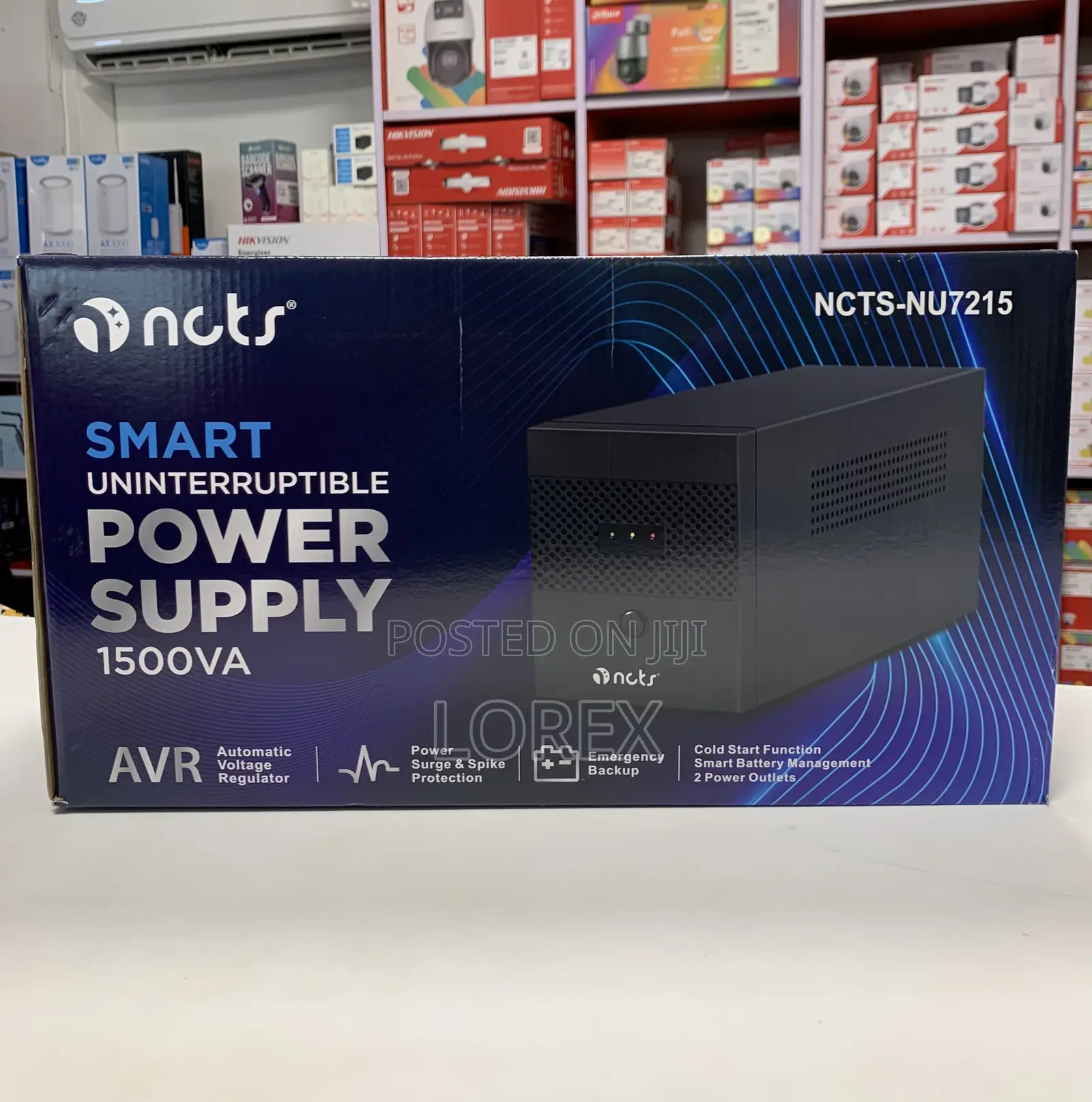 NCTS Smart Line Interactive Ups Nu7215 1500va 900 Watt
