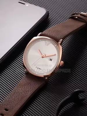 Tomi Mens Luxury Business Leather Watch