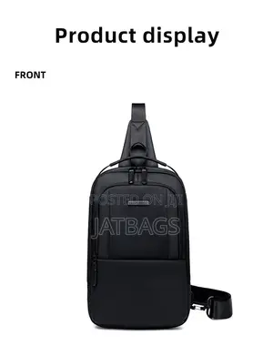 Golden Wolf Sling Chest Crossbody Waterproof Bag (Free Delivery)