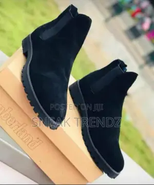 Timberland Suede Boots Black